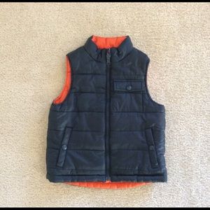 Boys reversible Greendog vest.